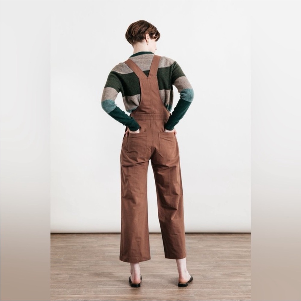BRIDGE & BURN ROSCOE OVERALL - TERRACOTTA
high waist wide leg Sz 26 overall - Picture 2 of 12